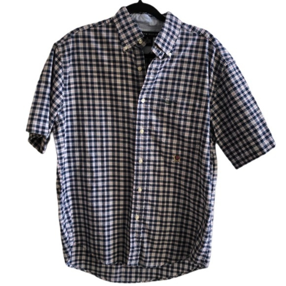 Tommy Hilfiger Short Sleeve Button Down Medium